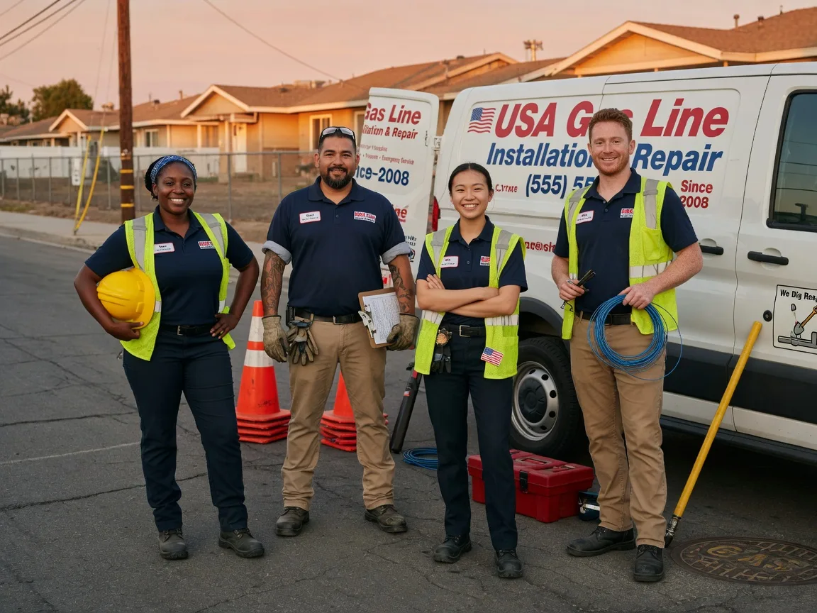 Gas Line Installation company in Falcon Heights, TX